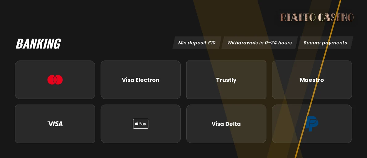 Browse payment options